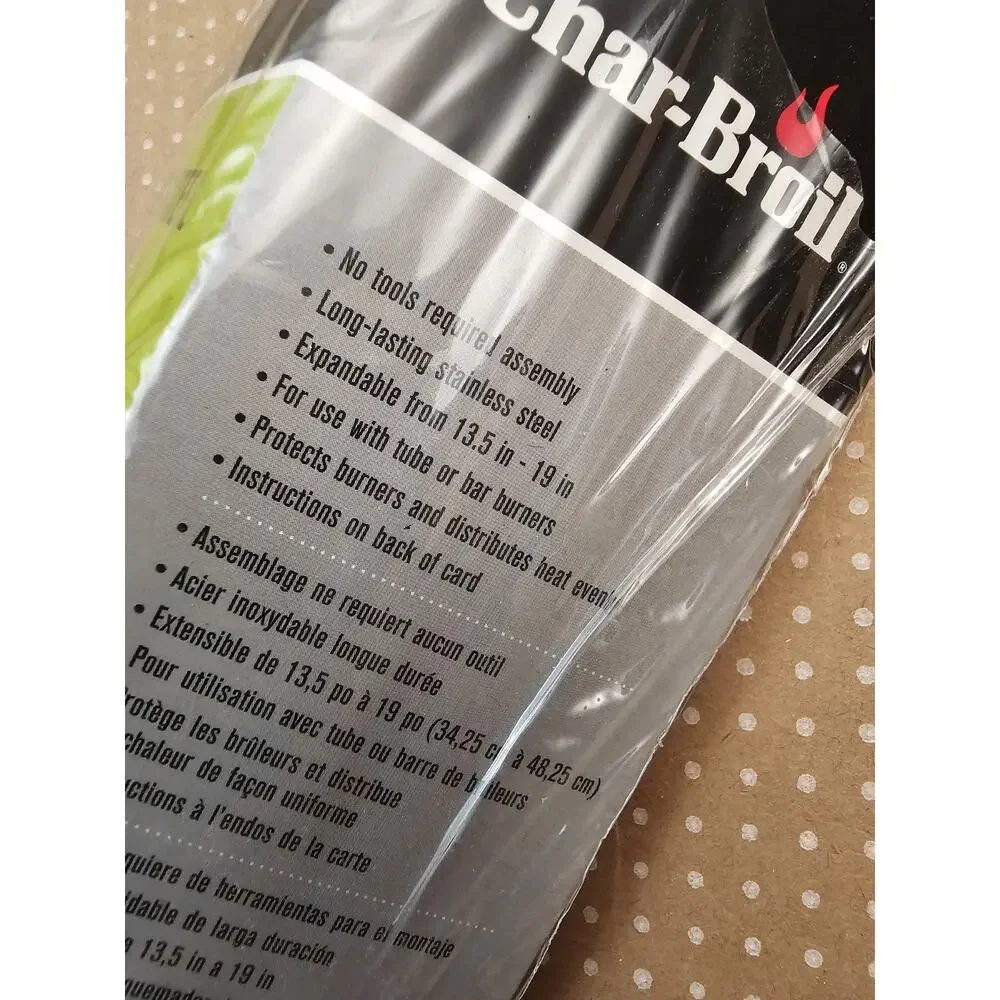 Char-Broil Universal Stainless Steel Heat Tent 13.5”to 19” #0698097